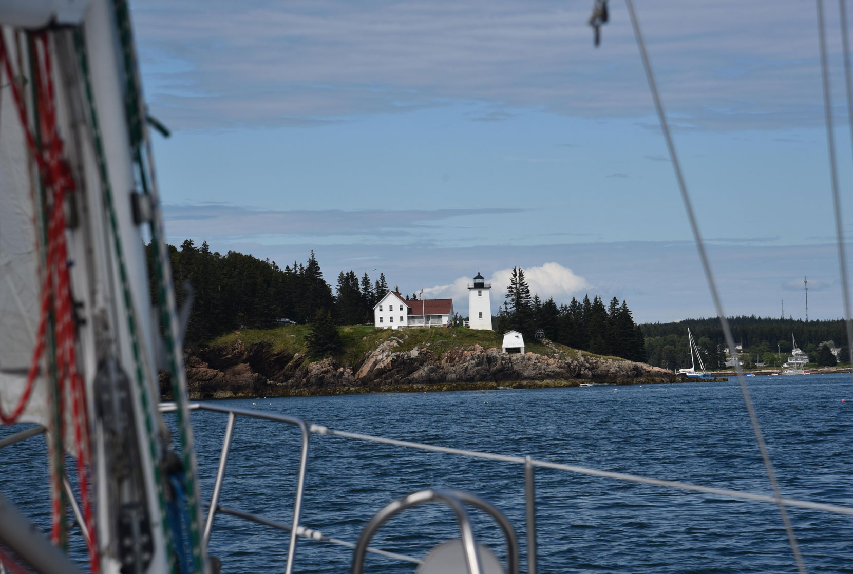 entering Burnt Coat Harbor