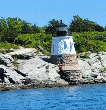 ligthouse at Newport